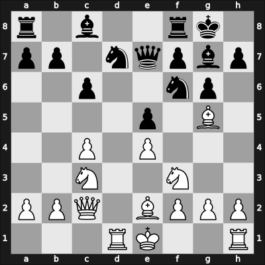 1964 Bordeaux Open – Round 10 – Chaude de Silans, Chantal – 0-1 – Zinser, Sylvain – G33