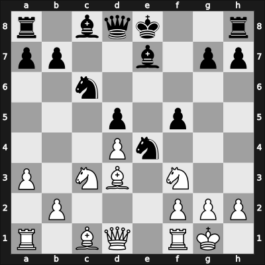 1964 Bordeaux Open – Round 10 – Durão, Joaquim Manuel – 1/2-1/2 – Bergraser, Volf – G34