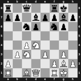 1964 Bordeaux Open – Round 10 – Forintos, Gyozo V – 1/2-1/2 – Gheorghiu, Florin – G38