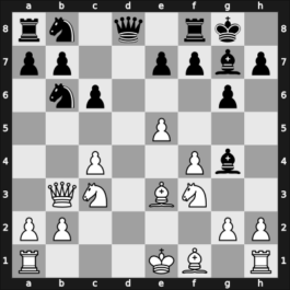 1964 Bordeaux Open Bordeaux FRA – Round 2 – Matanovic, Aleksandar – 1/2-1/2 – Darga, Klaus – G15