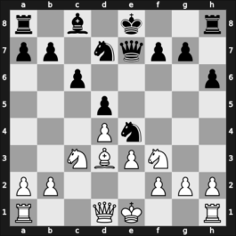 1964 Bordeaux Open Bordeaux FRA – Round 4 – Zinser, Sylvain – 1/2-1/2 – Bergraser, Volf – G22