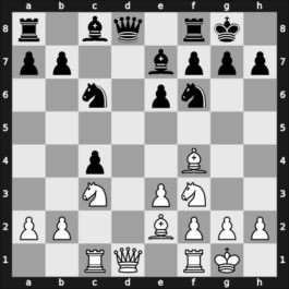 1964 Bordeaux Open Bordeaux FRA – Round 5 – Forintos, Gyozo V – 1/2-1/2 – Darga, Klaus – G30