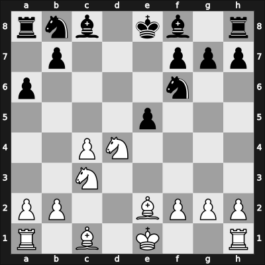 1964 Bordeaux Open Bordeaux FRA – Round 6 – Marić, Rudolf – 1-0 – Clarke, Peter H – G38