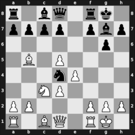 1964 Bordeaux Open Bordeaux FRA – Round 7 – Rolland, Pierre – 1/2-1/2 – Thiellement, Andre – G47