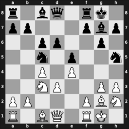 1964 Bordeaux Open Bordeaux FRA – Round 10 – Thiellement, Andre – 1/2-1/2 – O&rsquo;Kelly de Galway, Alberic – G64
