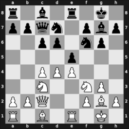 1964 Bordeaux Open Bordeaux FRA – Round 10 – Rolland, Pierre – 1/2-1/2 – Mazzoni, Guy – G65