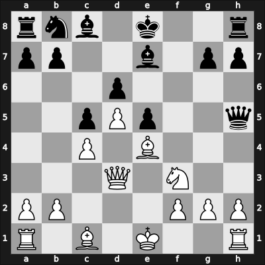 1964 Budapest Ch – Round 1 – Besztercsenyi, Tibor – 1/2-1/2 – Gasztonyi, Endre – G6