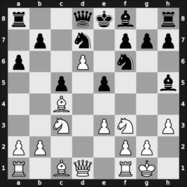 1964 Budapest Ch – Round 1 – Szekely, Mihaly – 0-1 – Sapi, Laszlo – G7