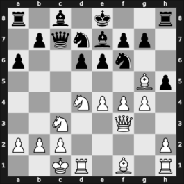 1964 Budapest Ch – Round 1 – Szekely, Mihaly – 0-1 – Navarovszky, Laszlo – G19