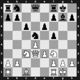 1964 Budapest HUN – Round 1 – Forintos, Gyozo V – 1/2-1/2 – Nagy Ateya, Eyad – G1
