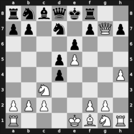 1964 Budapest HUN – Round 1 – Dely, Peter – 1-0 – Nagy Ateya, Eyad – G20