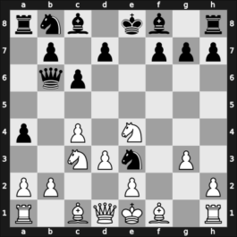 1964 Budapest ch-HUN – Round 1 – Honfi, K. – 0-1 – Barczay, Laszlo – G7