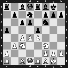1964 Budapest ch-HUN – Round 1 – Portisch, Lajos – 1-0 – Gasztonyi, Endre – G14