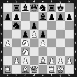 1964 Budapest ch-HUN – Round 1 – Kluger, Gyula – 1/2-1/2 – Bilek, Istvan – G16