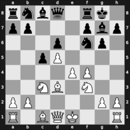 1964 Budapest ch-HUN – Round 1 – Gasztonyi, Endre – 1-0 – Kluger, Gyula – G41