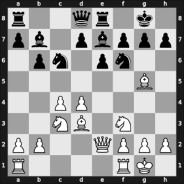 1964 Budapest ch-HUN – Round 1 – Bilek, Istvan – 1/2-1/2 – Csom, Istvan – G57