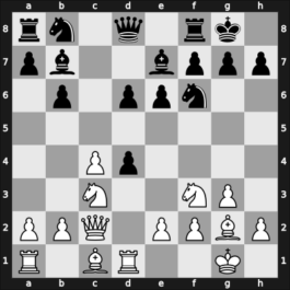 1964 Budapest ch-HUN – Round 1 – Sapi, Laszlo – 1/2-1/2 – Szabo, Ladislav – G61