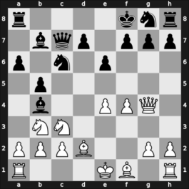 1964 Budapest ch-HUN – Round 1 – Csom, Istvan – 1-0 – Gasztonyi, Endre – G91