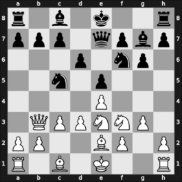 1964 Budapest ch-HUN – Round 1 – Csom, Istvan – 1/2-1/2 – Szily, Jozsef – G123