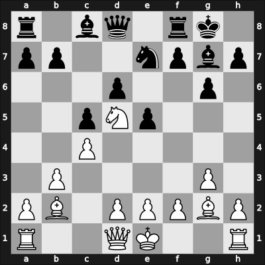 1964 Budapest ch-HUN – Round 4 – Bilek, Istvan – 1/2-1/2 – Haag, Ervin – G178