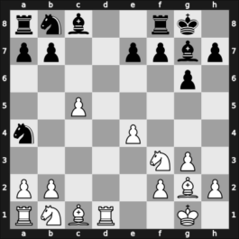 1964 Budapest ch-HUN – Round 4 – Kapu, Jeno – 1/2-1/2 – Szilagyi, Peter – G180
