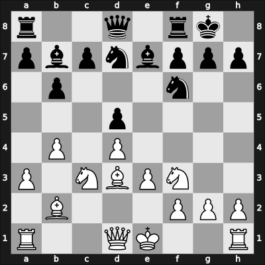 1964 Buenos Aires – Round 5 – Petrosian, Tigran V – 1-0 – Rubinetti, Jorge – G45