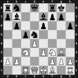 1964 Buenos Aires – Round 7 – Wexler, Bernardo – 1/2-1/2 – Bolbochan, Julio – G62