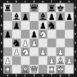 1964 Buenos Aires – Round 11 – Eliskases, Erich – 1/2-1/2 – Foguelman, Alberto – G96
