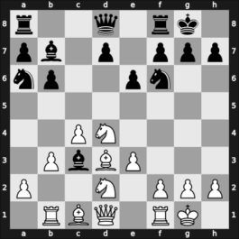 1964 Buenos Aires – Round 14 – Bolbochan, J. – 1/2-1/2 – Bagnara Letelier, Joaquin – G125