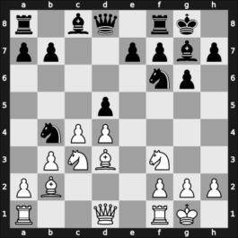 1964 Buenos Aires ch-ARG – Round 1 – Dubin, Jorge – 1/2-1/2 – Behrensen, Jorge – G2