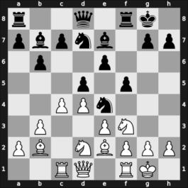1964 Brno (CSR Ch) – Round 4 – Zíta, František – 1/2-1/2 – Fichtl, Jiri – G30