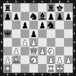 1964 Brno (CSR Ch) – Round 10 – Zita, Frantisek – 1/2-1/2 – Jansa, Vlastimil – G77