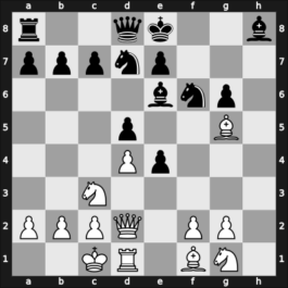 1964 CSR Ch – Round 13 – Trapl, Jindrich – 1/2-1/2 – Marsalek, Josef – G95