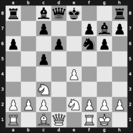 1964 Brno (CSR Ch) – Round 17 – Smejkal, Jan – 1-0 – Marsalek, Josef – G131