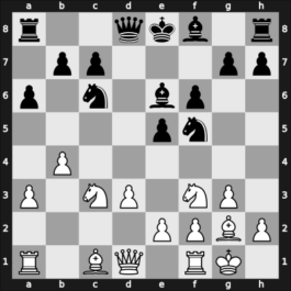 1964 Capablanca Memorial – Round 1 – Bielicki, Carlos – 1-0 – Santa Cruz Beneito, Hugo – G3