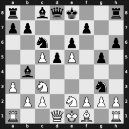1964 Capablanca Memorial – Round 1 – Wade, Robert G – 1/2-1/2 – Bielicki, Carlos – G5