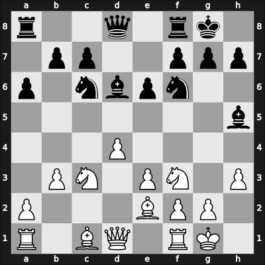 1964 Capablanca Memorial – Round 2 – O&rsquo;Kelly de Galway, Alberic – 1/2-1/2 – Smyslov, Vladimir – G25