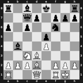 1964 Capablanca Memorial – Round 4 – O&rsquo;Kelly, Albéric de Galway – 1-0 – Garcia Martinez, Silvino – G46