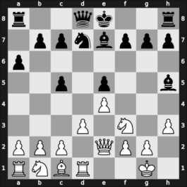 1964 Capablanca Memorial – Round 7 – Robatsch, Karl – 1/2-1/2 – Padevsky, Nikola – G76