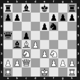 1964 Capablanca Memorial – Round 9 – Udovcic, Mijo – 1-0 – Robatsch, Karl – G89