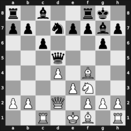 1964 Capablanca Memorial – Round 9 – Cobo Arteaga, Eldis – 1/2-1/2 – Donner, Jan-Hein – G91