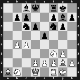 1964 Capablanca Memorial – Round 10 – Smyslov, Vladimir – 1-0 – Jimenez Zerquera, Eleazar – G104