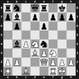 1964 Capablanca Memorial – Round 13 – Letelier Martner, Rene – 1/2-1/2 – Smyslov, Vladimir – G127