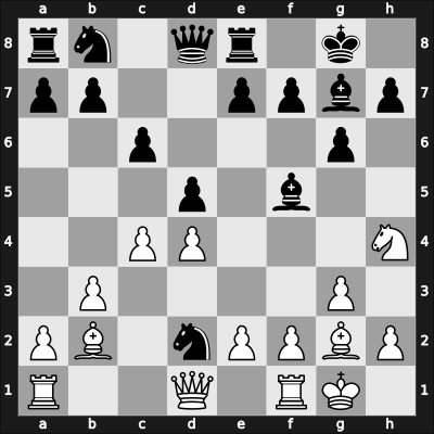 1964 Capablanca Memorial – Round 14 – Udovcic, Mijo – 1-0 – Stahlberg, Gideon – G134