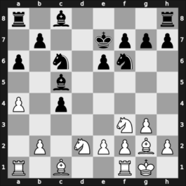 1964 Capablanca Memorial – Round 14 – Taimanov, Mark E – 1-0 – Pachman, Ludek – G136