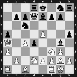 1964 Capablanca Memorial – Round 15 – Donner, Jan-Hein – 1-0 – Santa Cruz Beneito, Hugo – G147