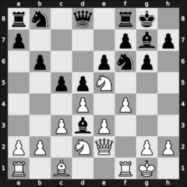 1964 Capablanca Memorial – Round 16 – Santa Cruz Beneito, Hugo – 1/2-1/2 – Rossetto, Hector – G165