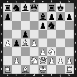 1964 Capablanca Memorial – Round 17 – Wade, Robert G – 0-1 – Udovcic, Mijo – G168