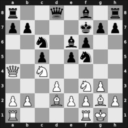 1964 Capablanca Memorial – Round 17 – Acevedo Ortega, Rodrigo Andres – 0-1 – Santa Cruz Beneito, Hugo – G175
