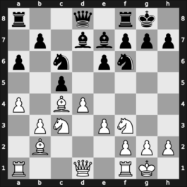 1964 Capablanca Memorial – Round 21 – Bielicki, Carlos – 1/2-1/2 – Portisch, Lajos – G205